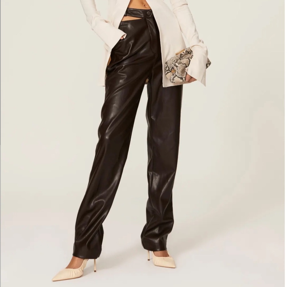 Jonathan Simkhai Amelia Faux Leather pants